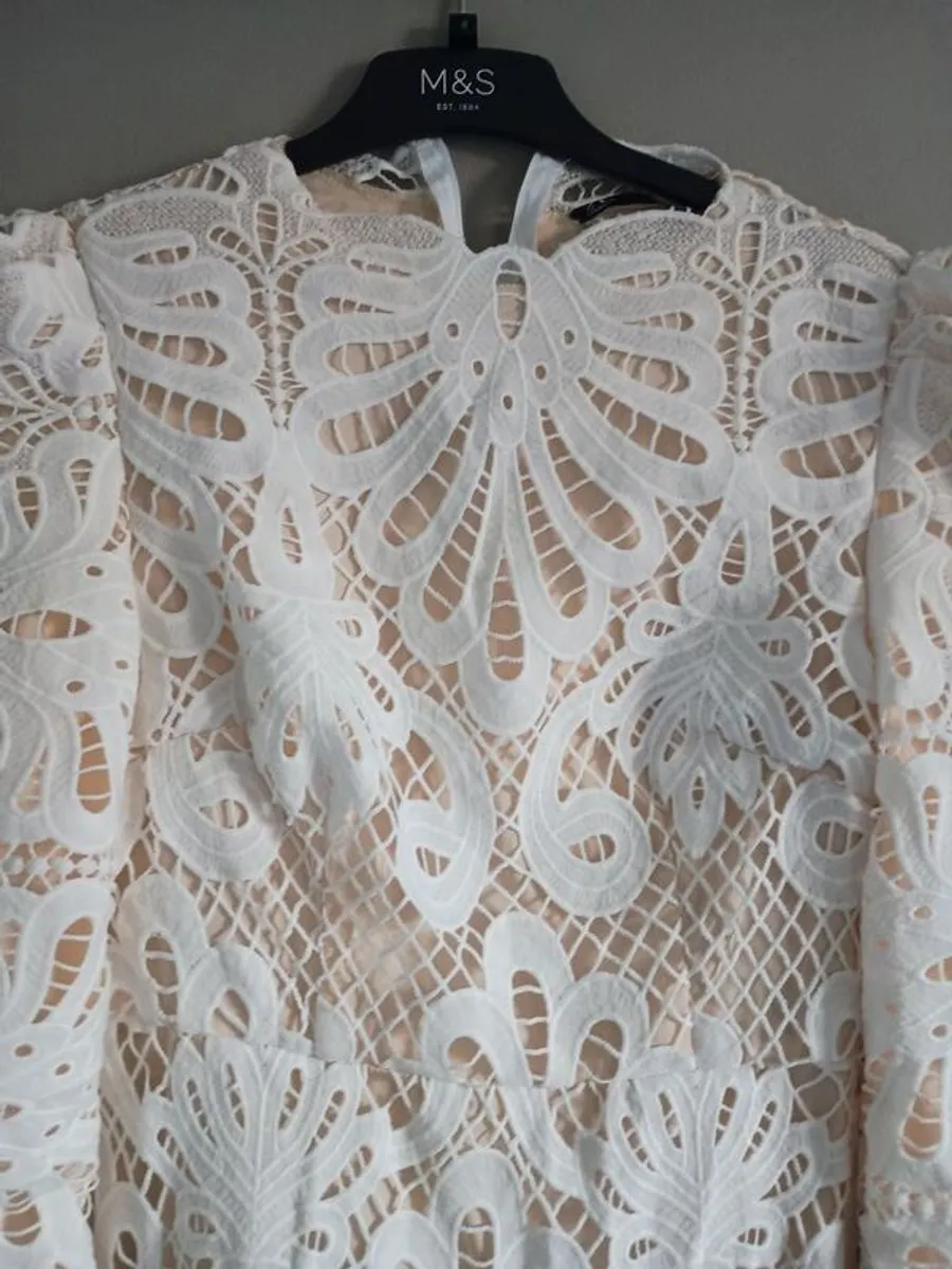 woman ivory dress - Image 2