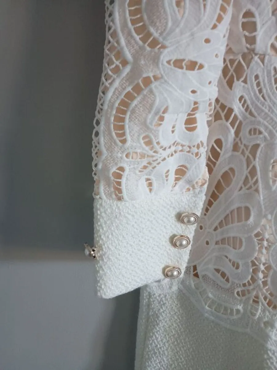 woman ivory dress - Image 3