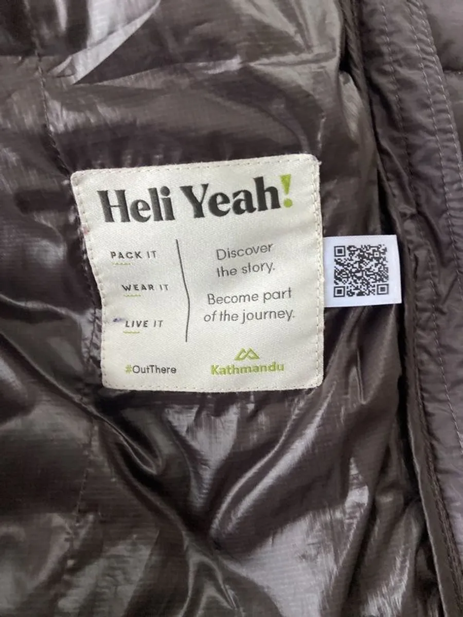 Kathmandu women's heli r down parka Longline - Image 2