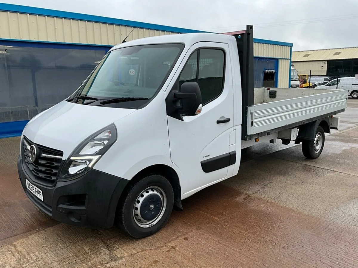 VAUXHALL MOVANO 3500 DROPSIDE PICK UP - Image 4