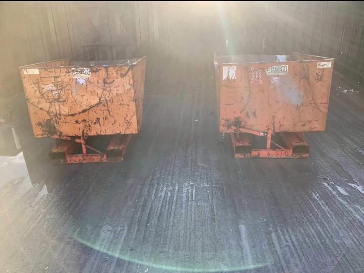 Sutton Tipping Skip to Suit Forklift - Image 2