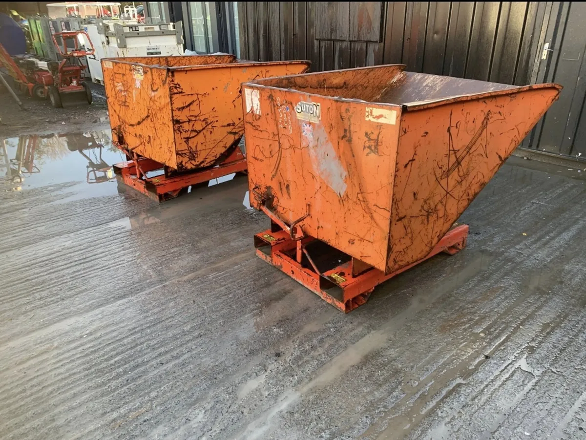 Sutton Tipping Skip to Suit Forklift - Image 3