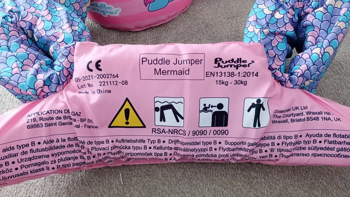 2 x Mermaid Puddle Jumper - Image 2