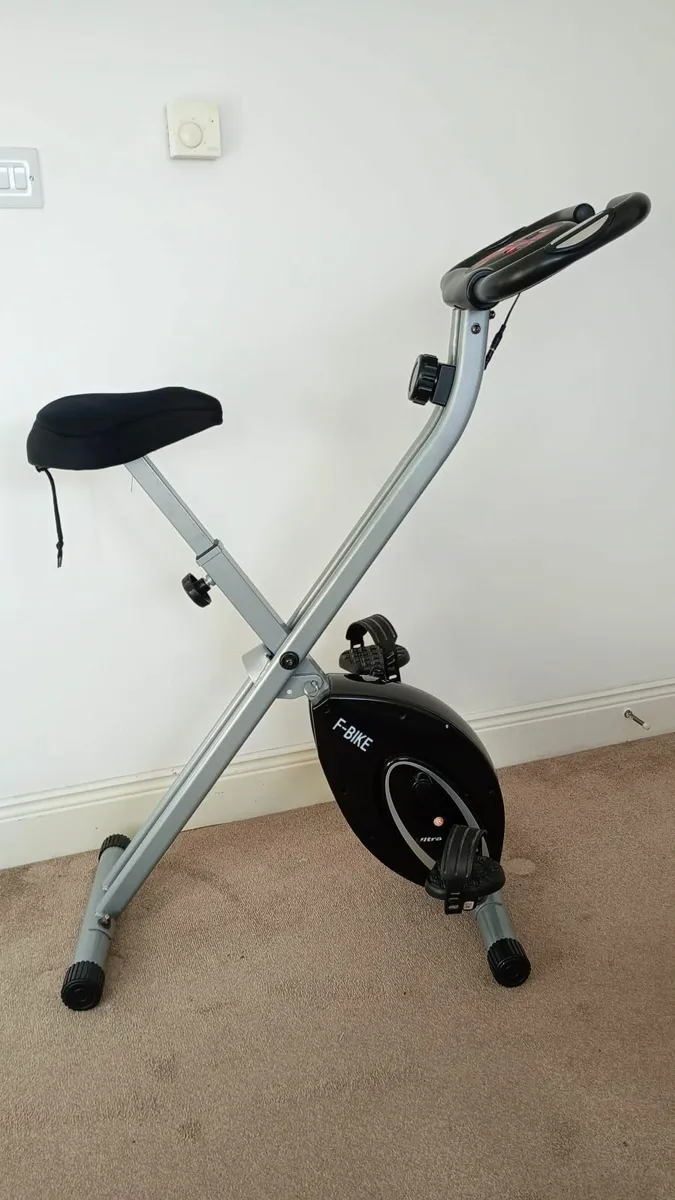 Ultrasport F-Bike Folding Exercise Bike - Image 1