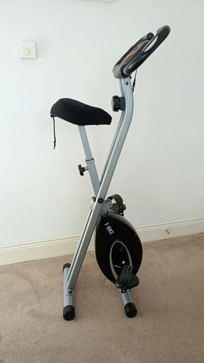 Ultrasport F-Bike Folding Exercise Bike - Image 2