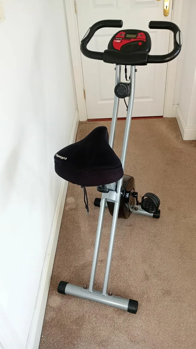 Ultrasport F-Bike Folding Exercise Bike - Image 3