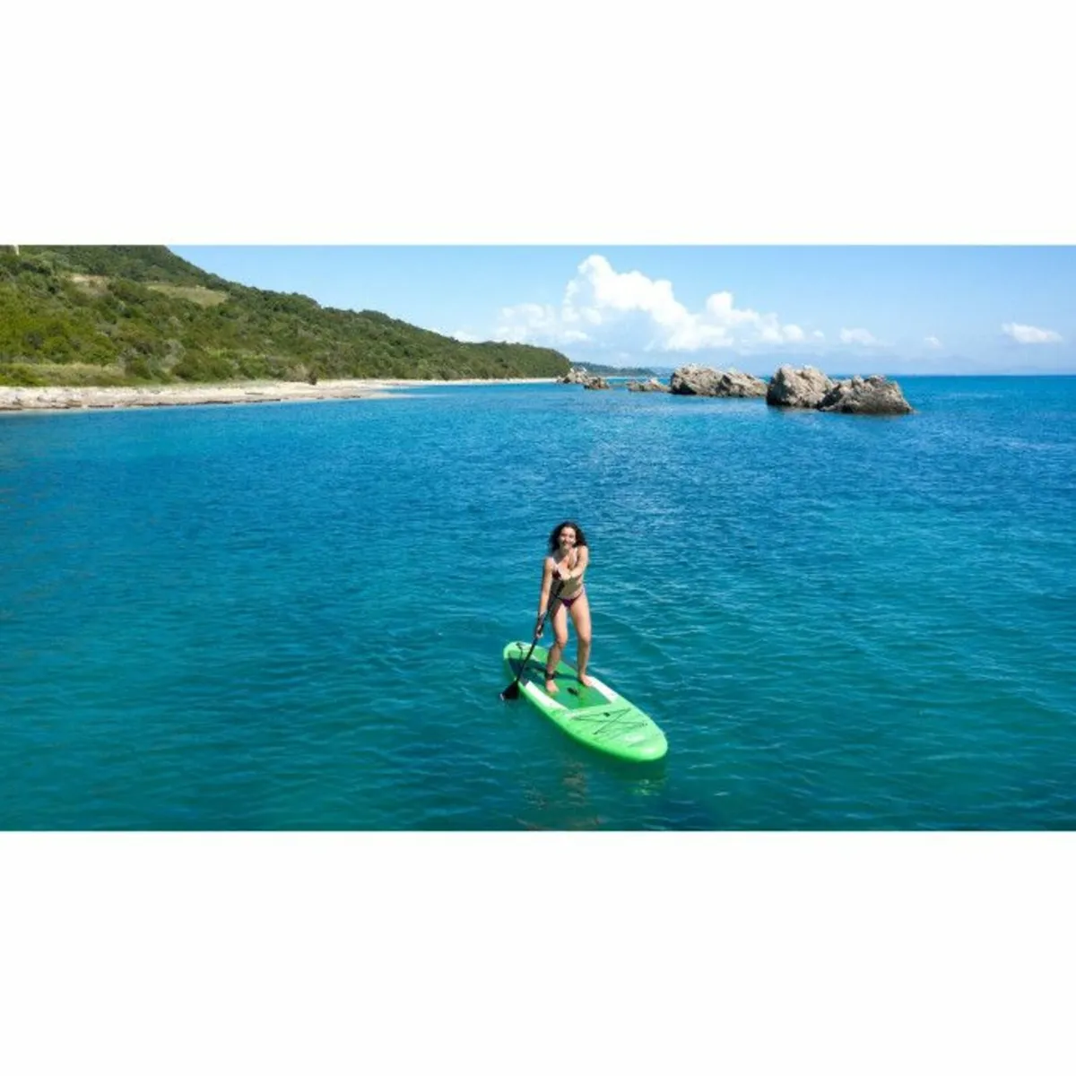 NEW Aqua Marina Breeze iSUP Package, 9'10", free P - Image 1
