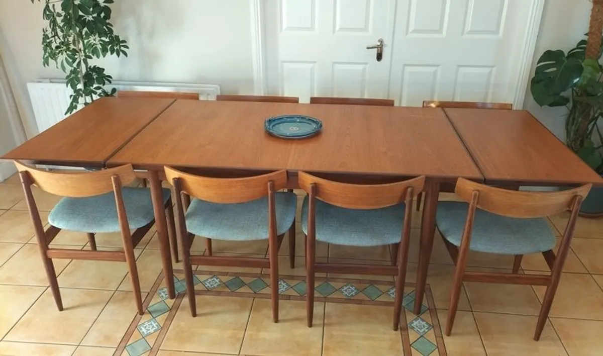 Mid Century Vintage G Plan Kofod Larsen designed Dining Set - Image 1