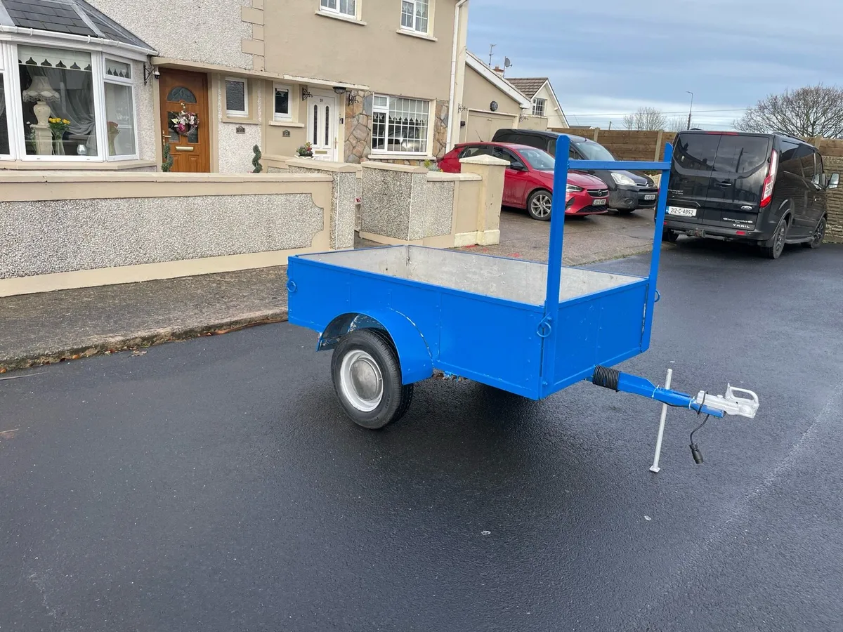 Single axle car trailer for sale - Image 1