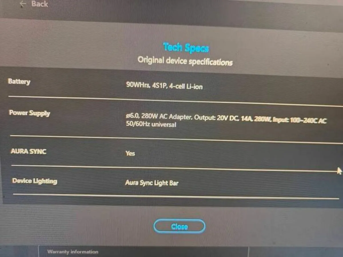 Gaming Laptop Asus ROG Stryx G18 - Image 2