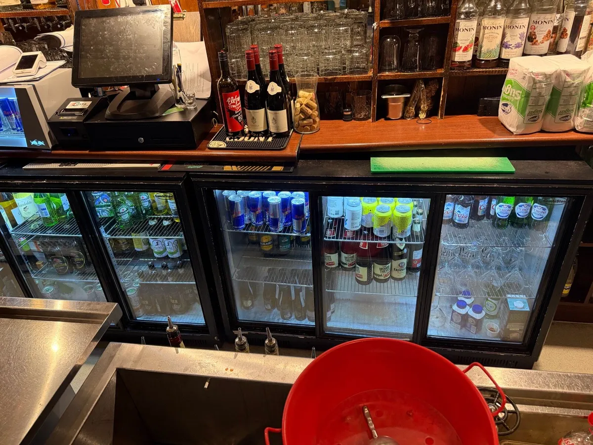 Two Triple door Bottle fridge - Image 1