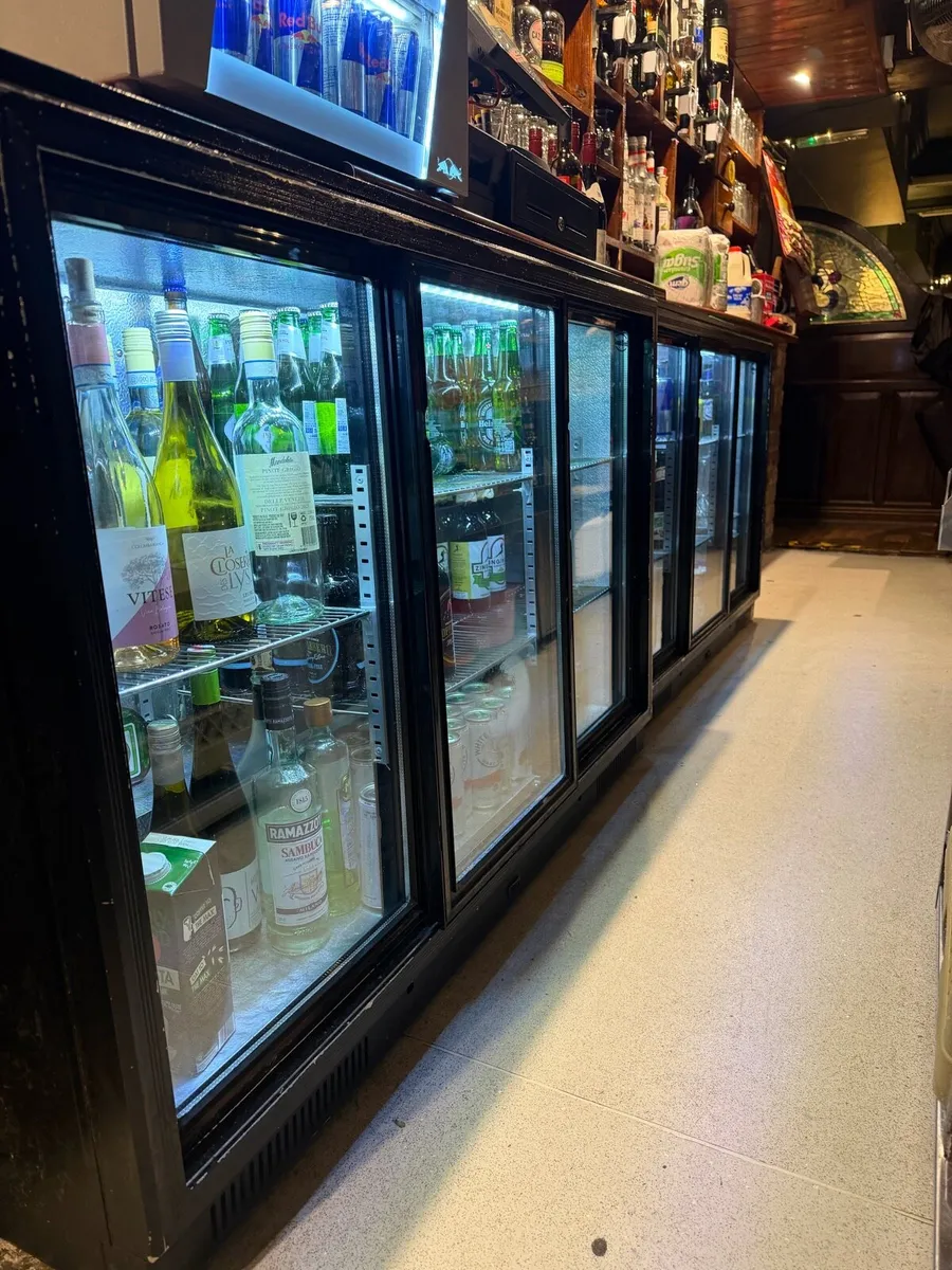 Two Triple door Bottle fridge - Image 3