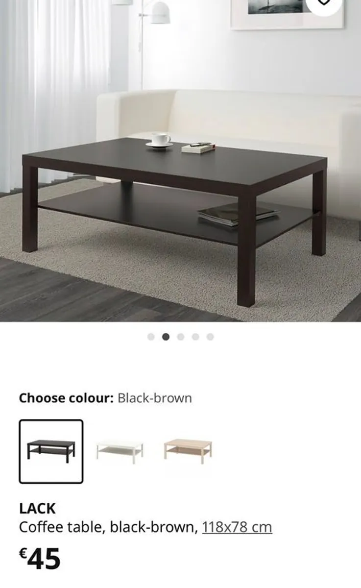 Coffee table brand new - Image 1