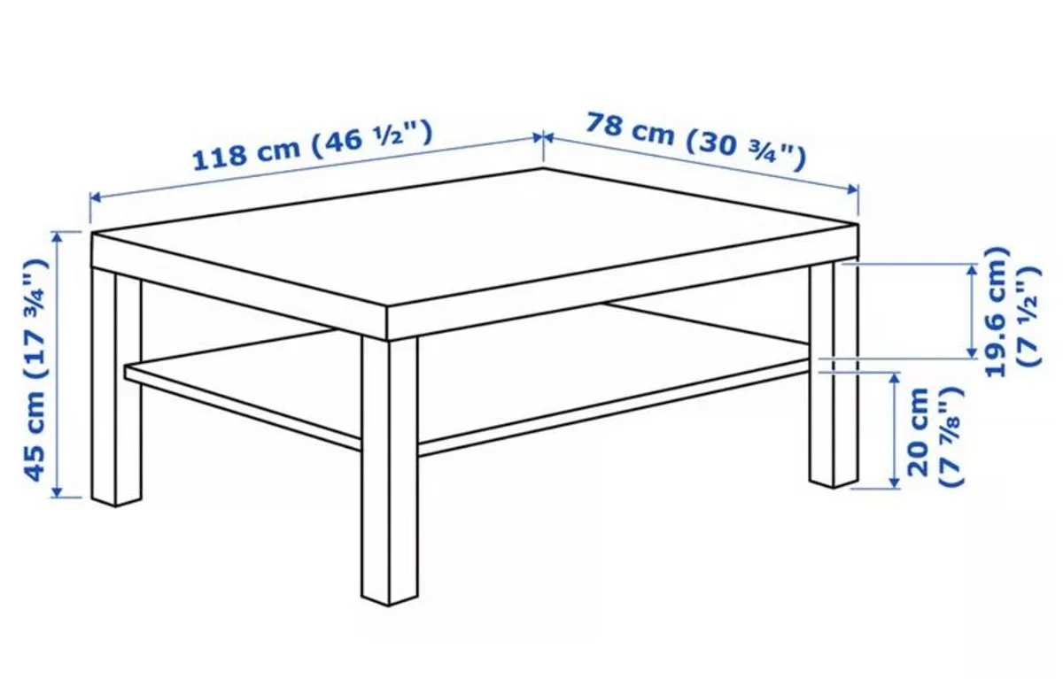 Coffee table brand new - Image 2
