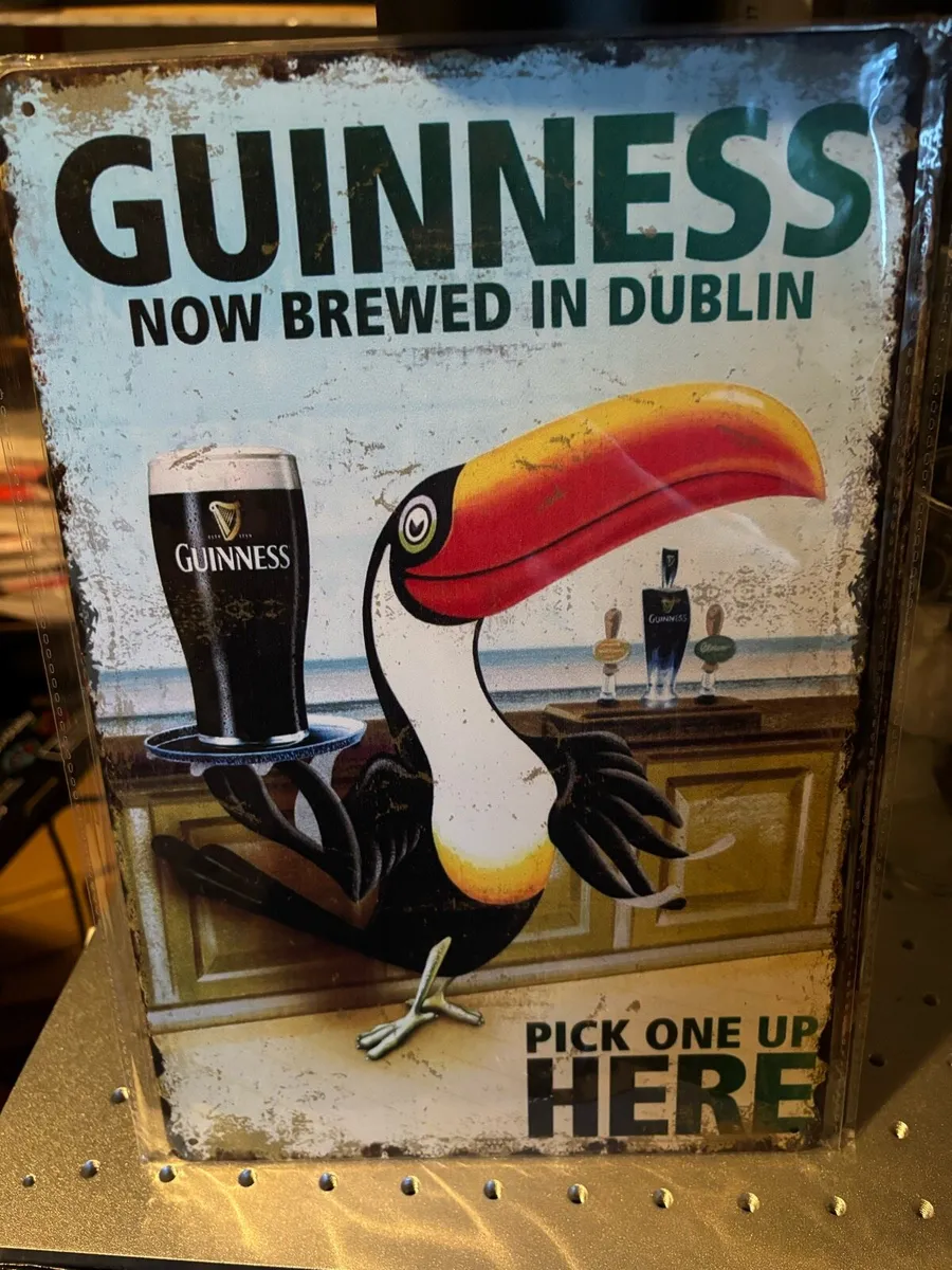 Guinness metal wall signs - Image 3