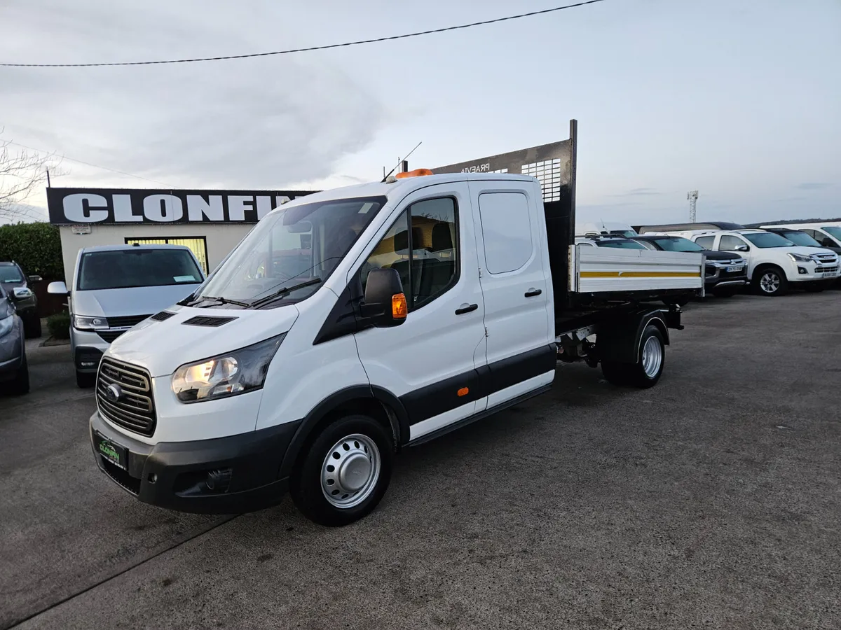 2017 FORD TRANSIT TIPPER 2.0L 130BHP 350 RWD - Image 2