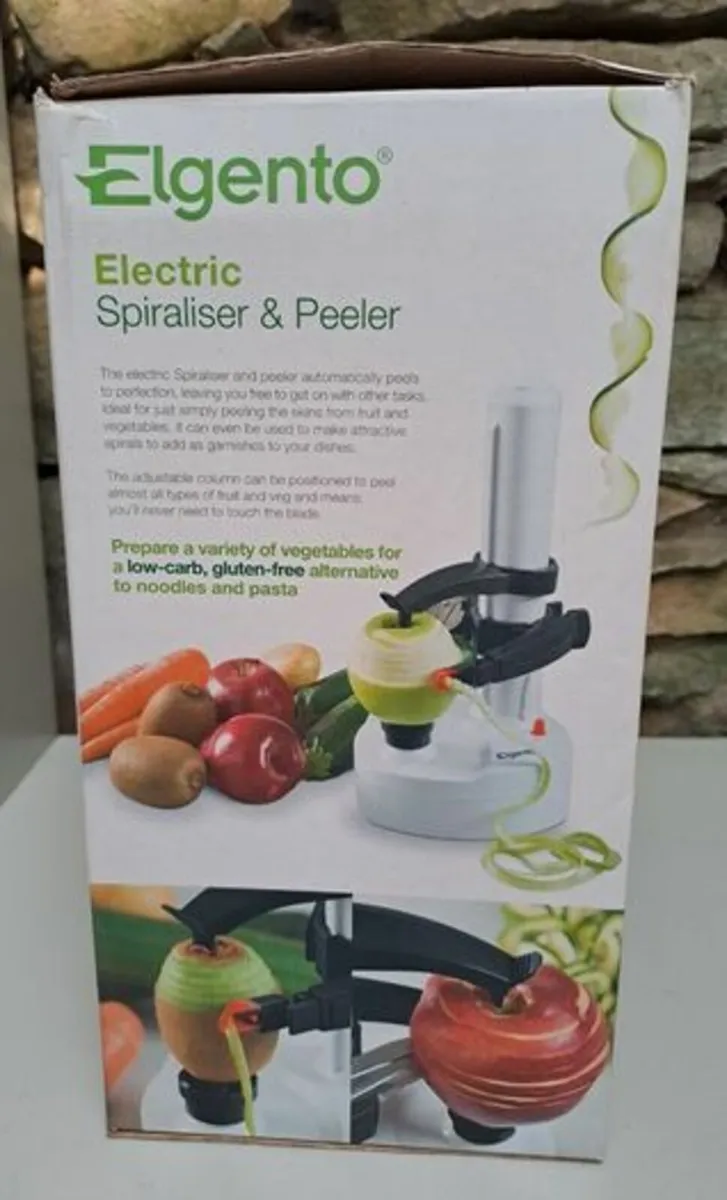 Elgento electric peeler and spiraliser - Image 2