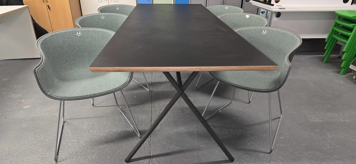 BAI Dining / Meeting Table Set – Arpa Fenix Top - Image 1