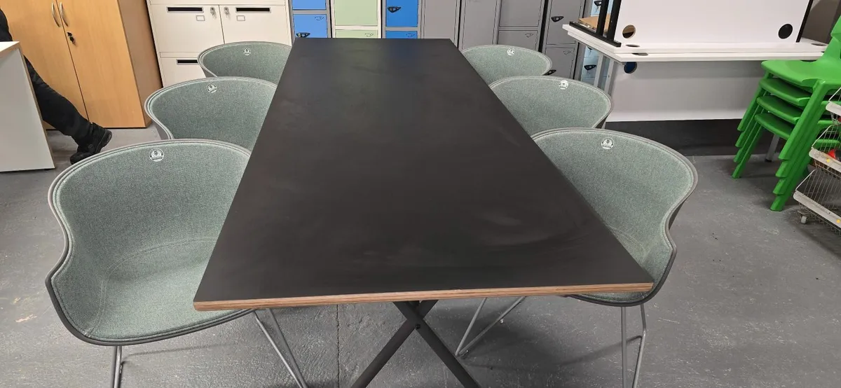 BAI Dining / Meeting Table Set – Arpa Fenix Top - Image 2