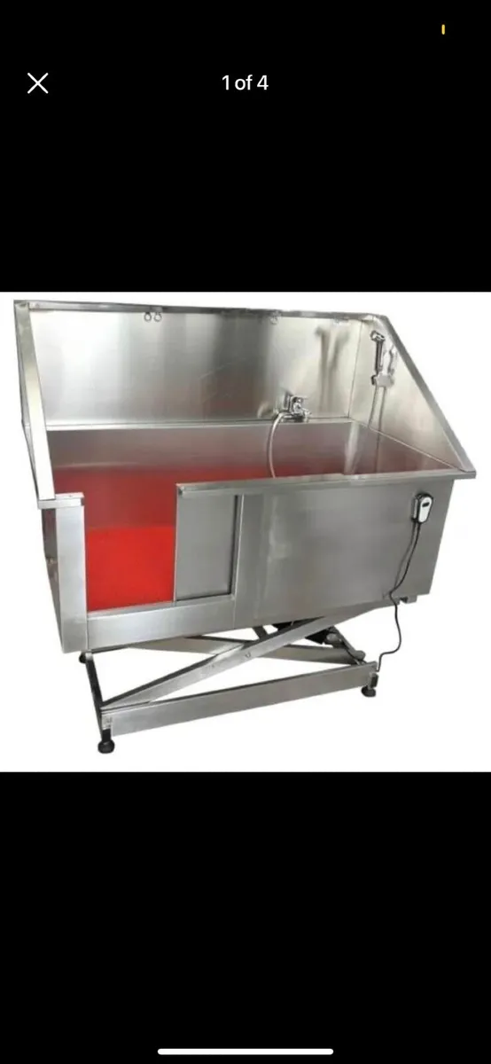 Electric Lift Dog grooming table and dog bath - Image 4