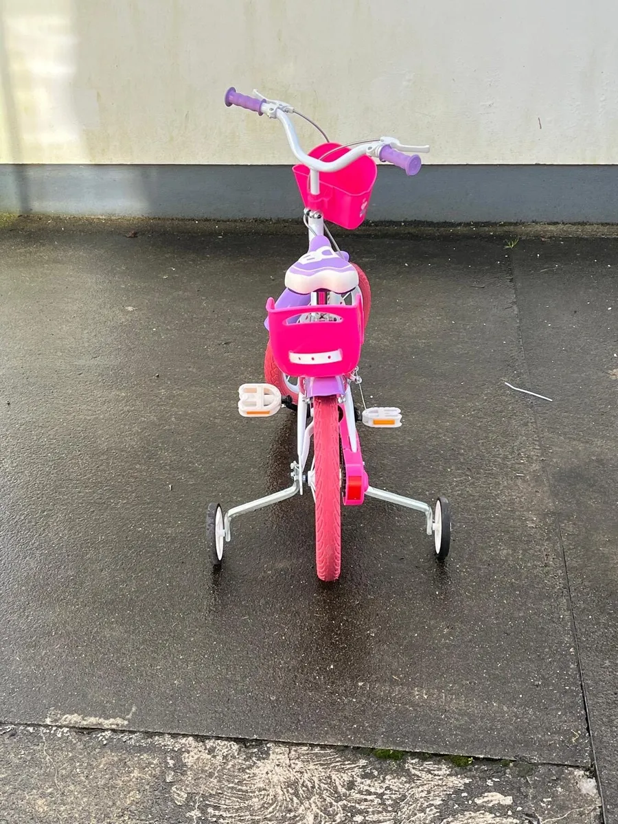 Kids 16 Inch Barbie Bike - Image 3
