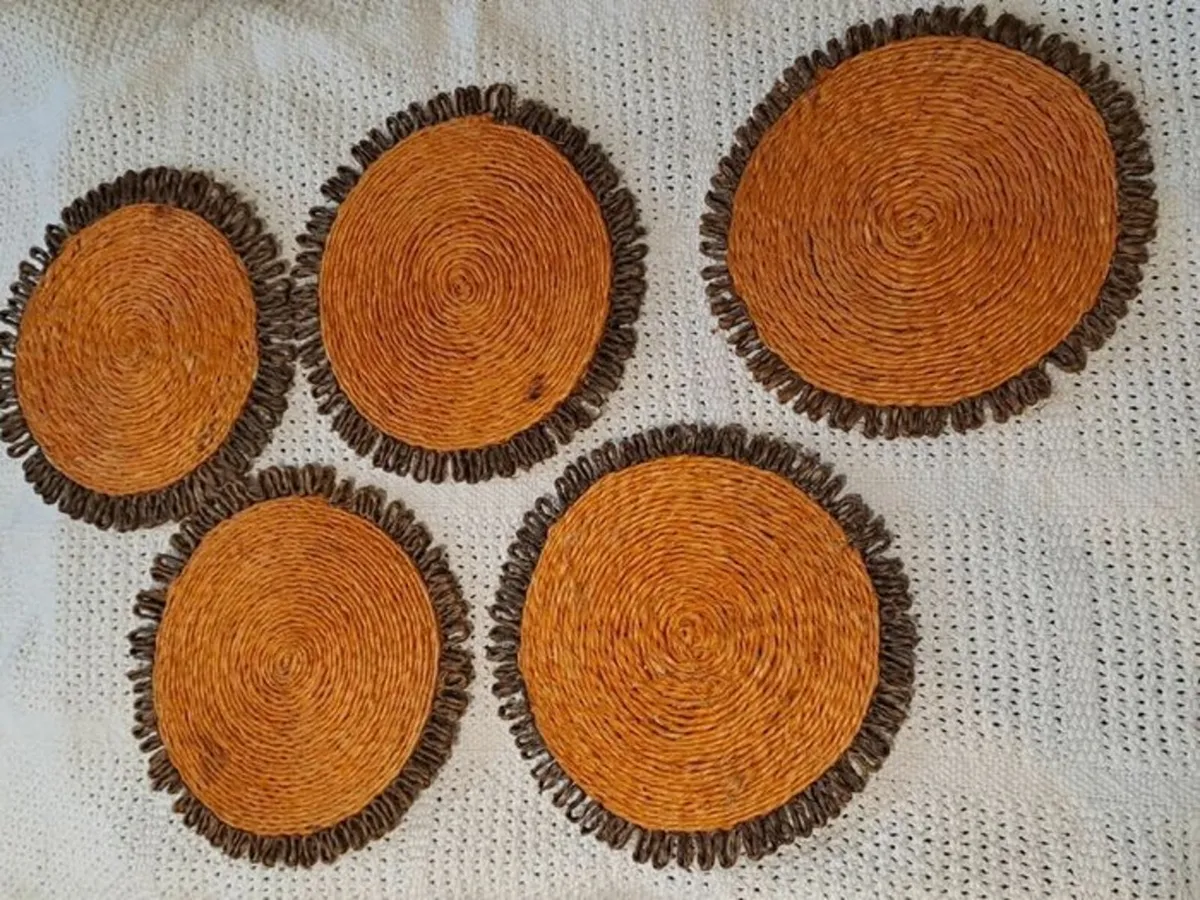 Vintage pot mats - Image 2