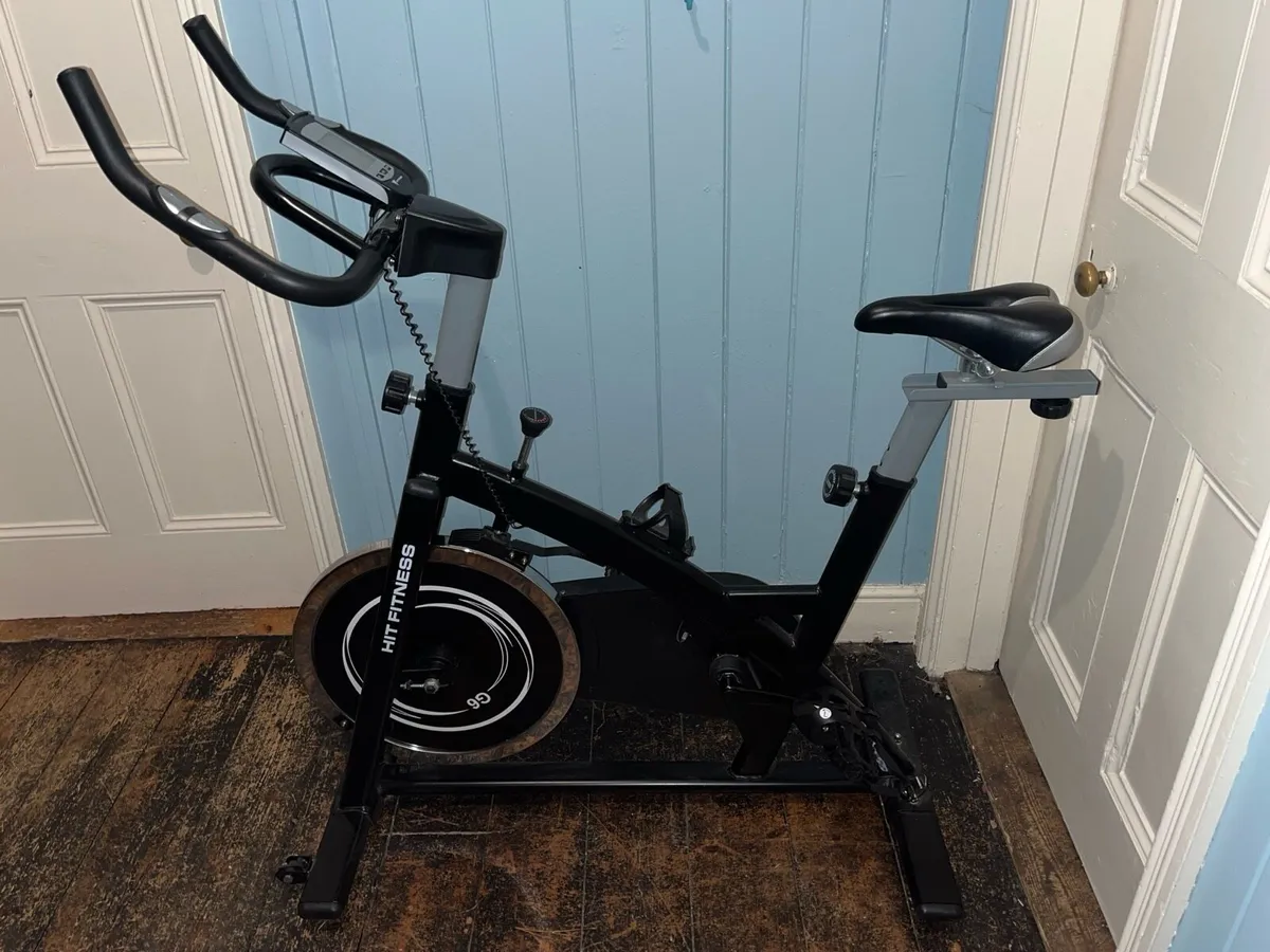 HIT FITNESS BIKE - Barely Used - Electronic Screen - Image 1