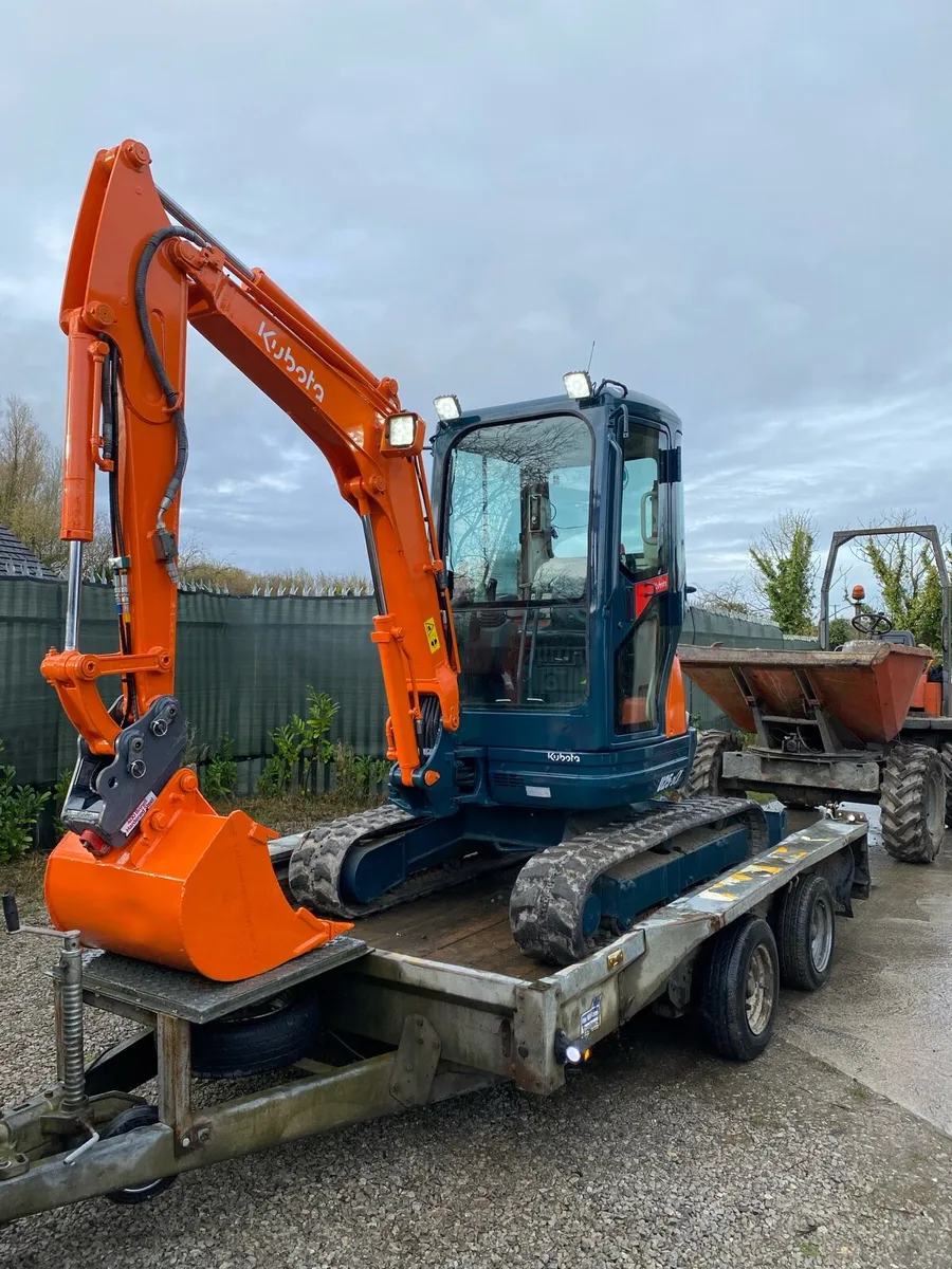 Mini digger hire - Image 1