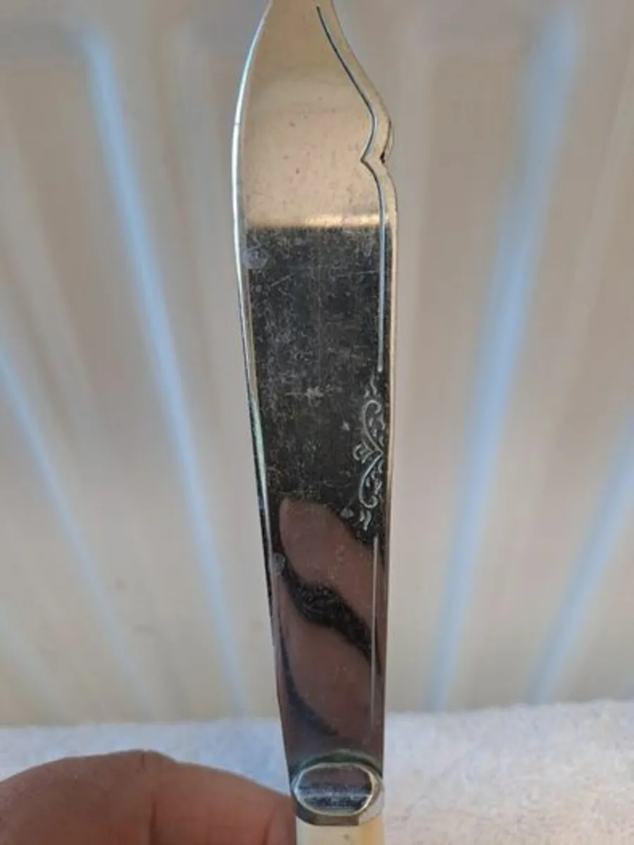 Vintage fish knives and forks - Image 3