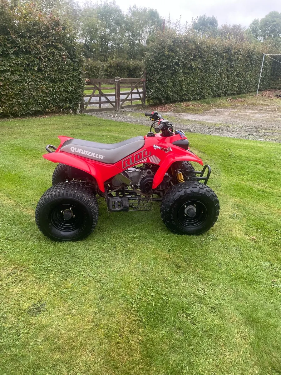 Quadzilla 100cc race quad - Image 1