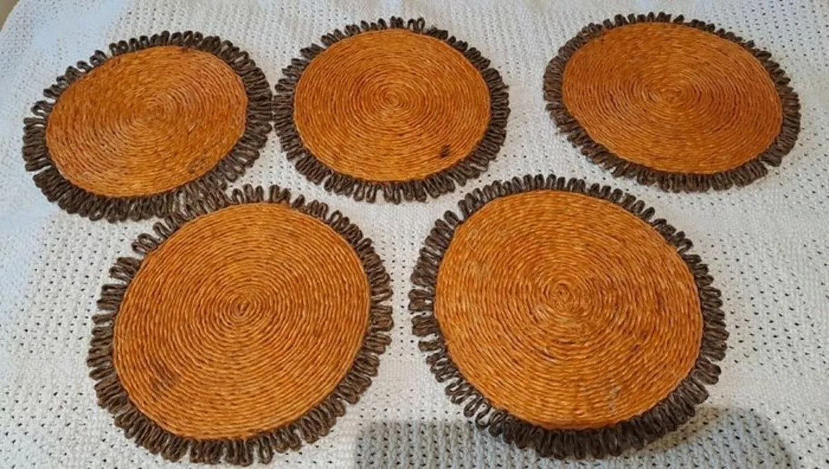 Vintage pot mats - Image 1