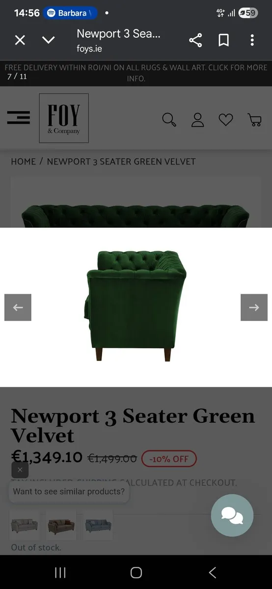 3 seater couch - Image 4