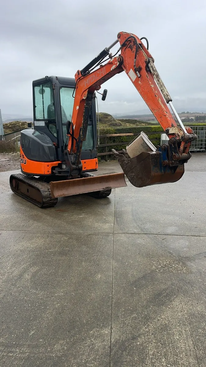 2 Diggers hitachi & Yarmar - Image 3