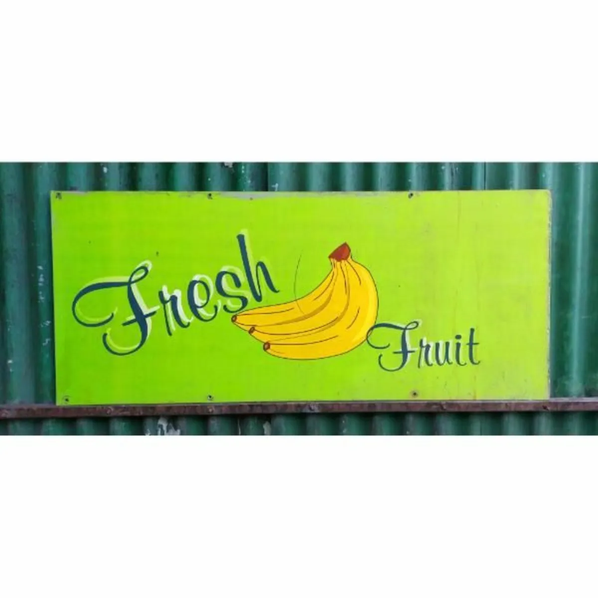 Metal Fresh Fruit Sign – KAS290