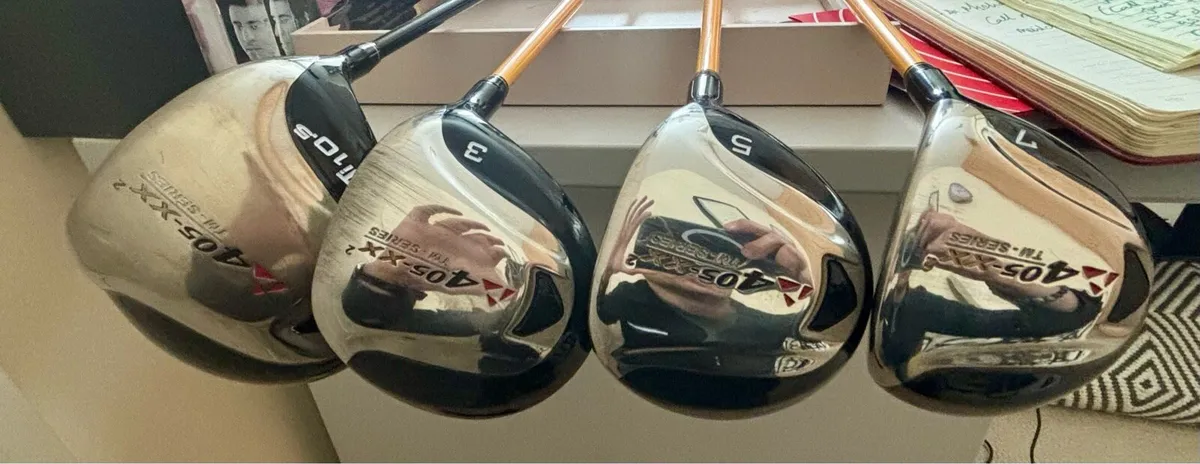 Taylormade 405 XX2 TM-Series Titanium heads. - Image 1