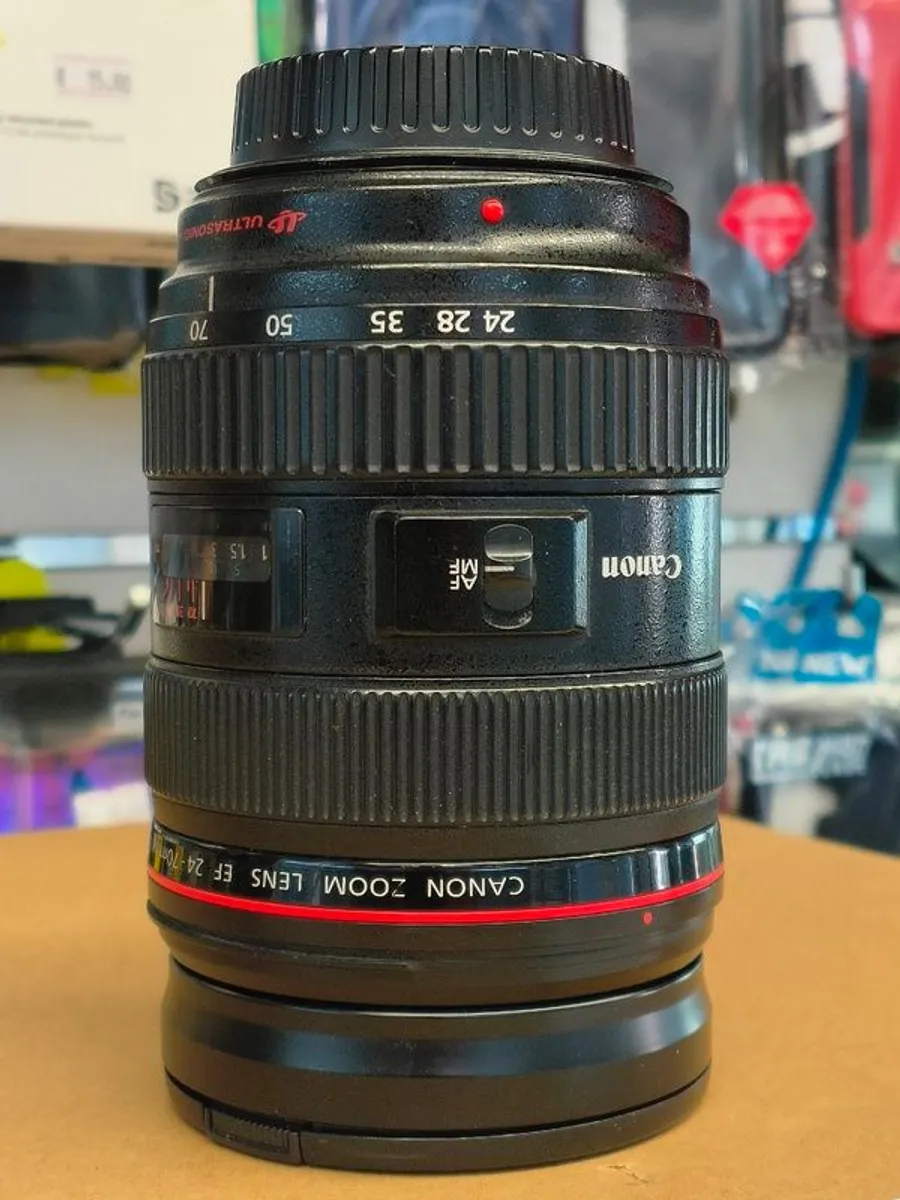 Canon Ef 24-70mm Urtrasonic L Usm Zoom Lens/ Used - Image 2