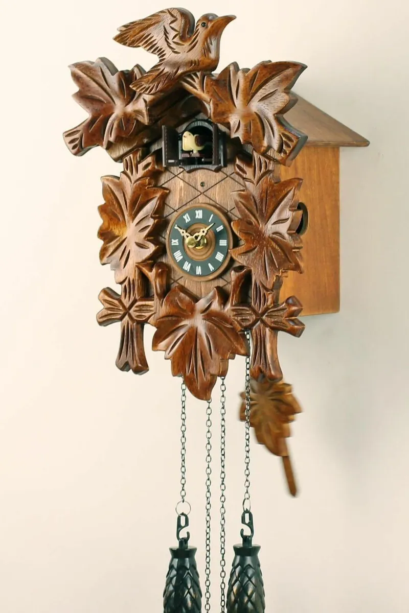 Cuckoo Clock Quartz Clockwork Black Forest Charm - Image 1