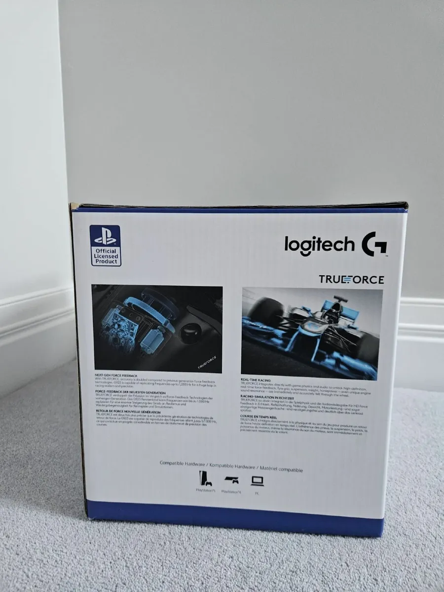 Brand-New Logitech G923 Racing Wheel & Pedals - Image 3