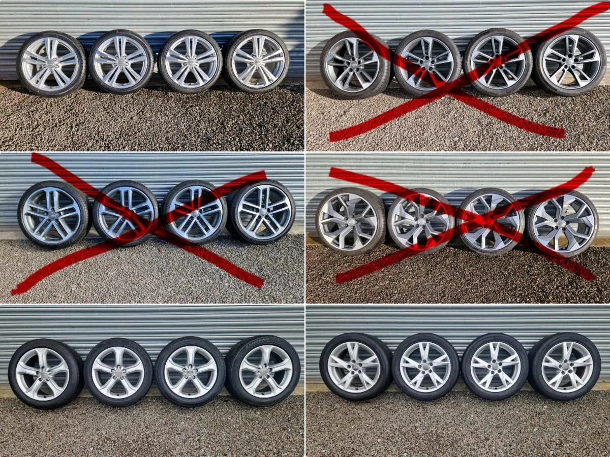 🎄Audi Original 17"/18" Alloys🎄 - Image 1