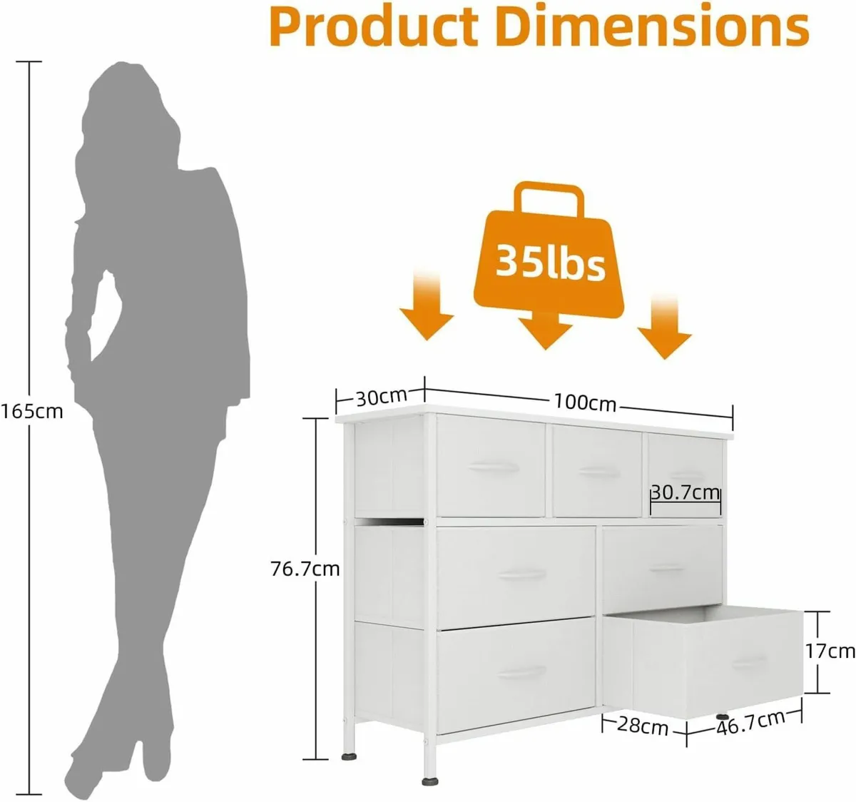 Christmas Chest of Drawers Drawers Storage - Image 2