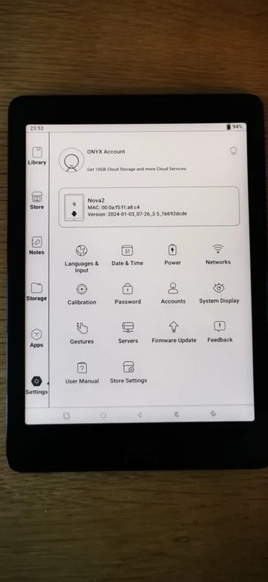 Boox Onyx Nova 2 E-Book reader - Image 2