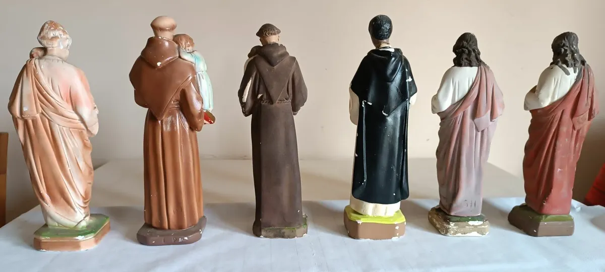 Religious statues Sacred Heart, St.Anthony,St.Jose - Image 2