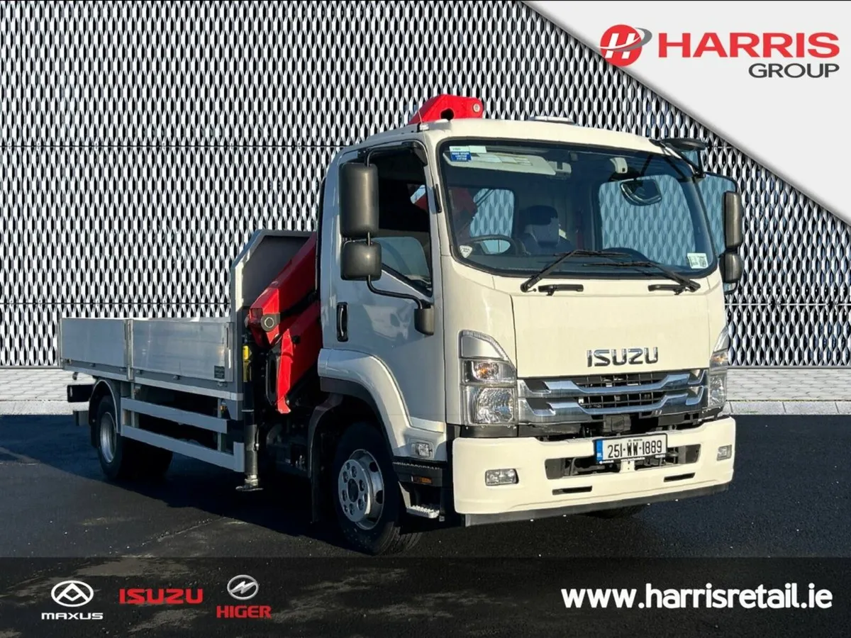 Isuzu NPR 11T F-Series Dropside with Palfinger 110 - Image 1