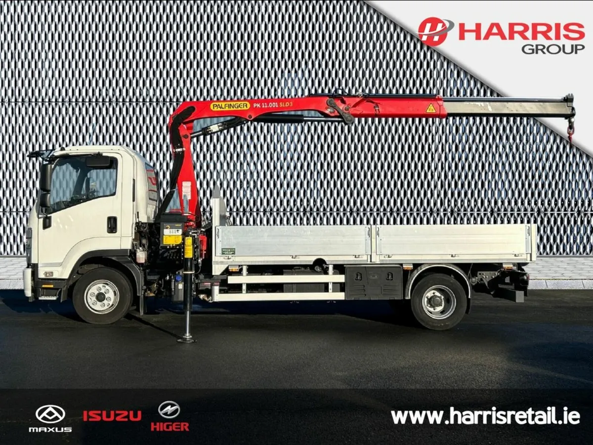 Isuzu NPR 11T F-Series Dropside with Palfinger 110 - Image 4