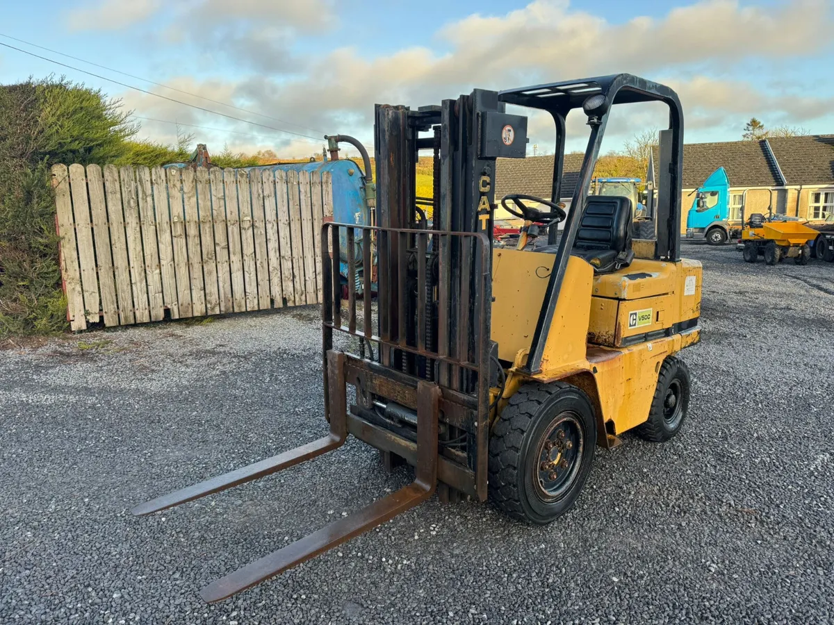 Cat v50c forklift container spec - Image 4