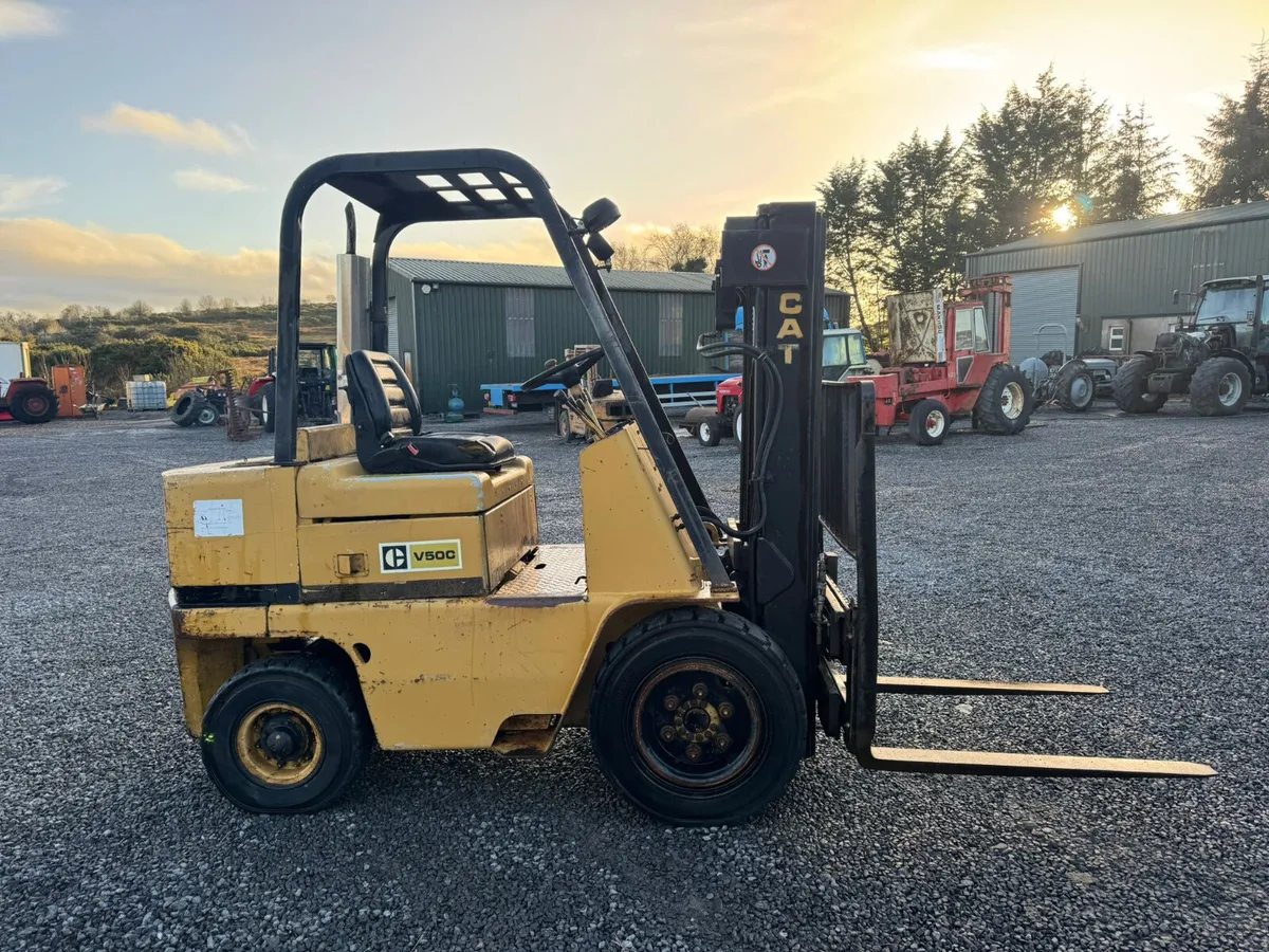 Cat v50c forklift container spec - Image 2