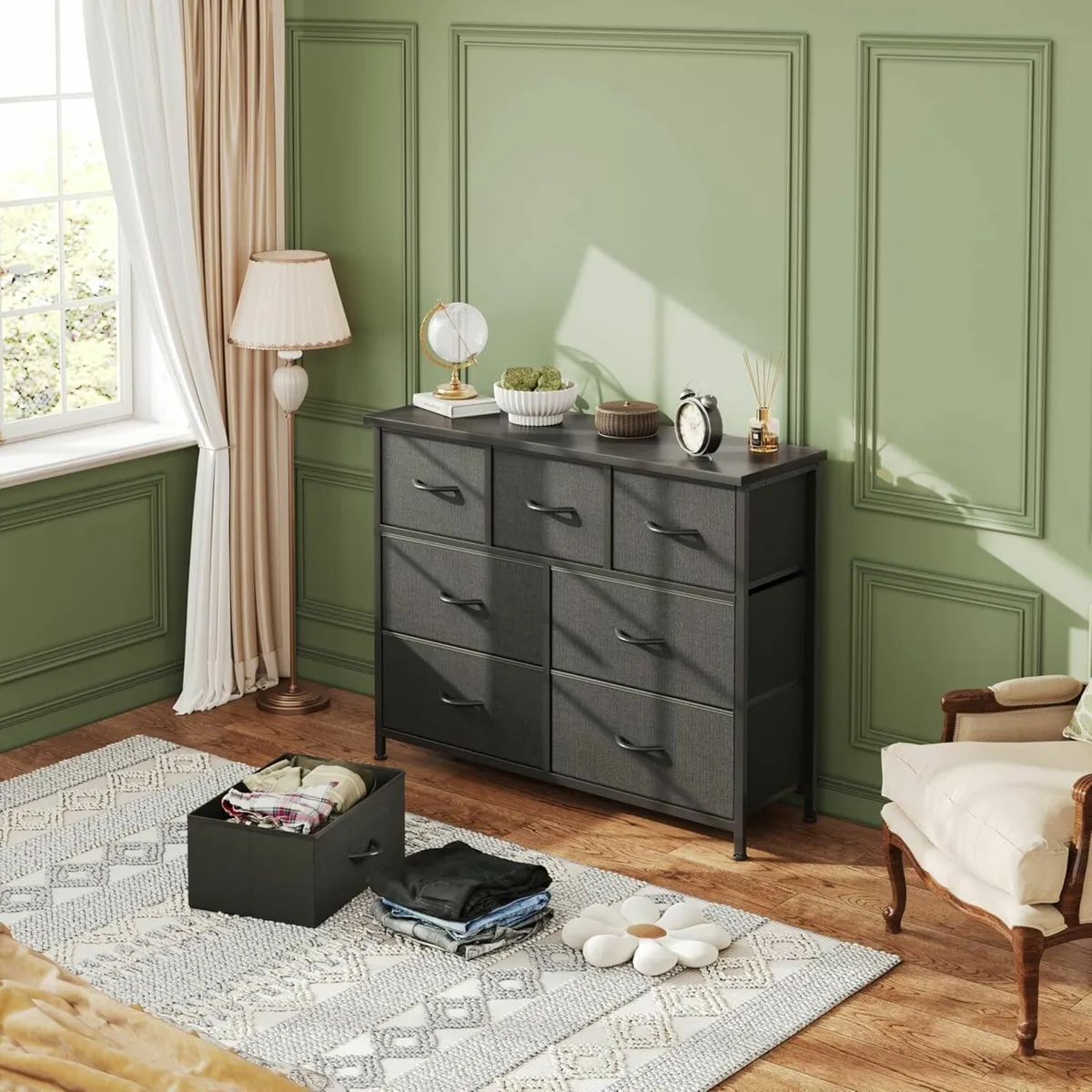 Christmas Chest of Drawers for Bedroom 7 Drawers - Image 1