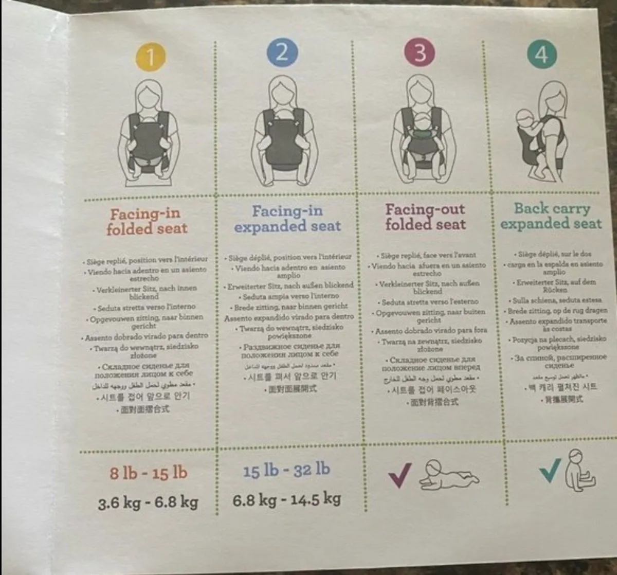 Infantino - Baby carrier FLIP ADVANCED 4in1 - Image 3