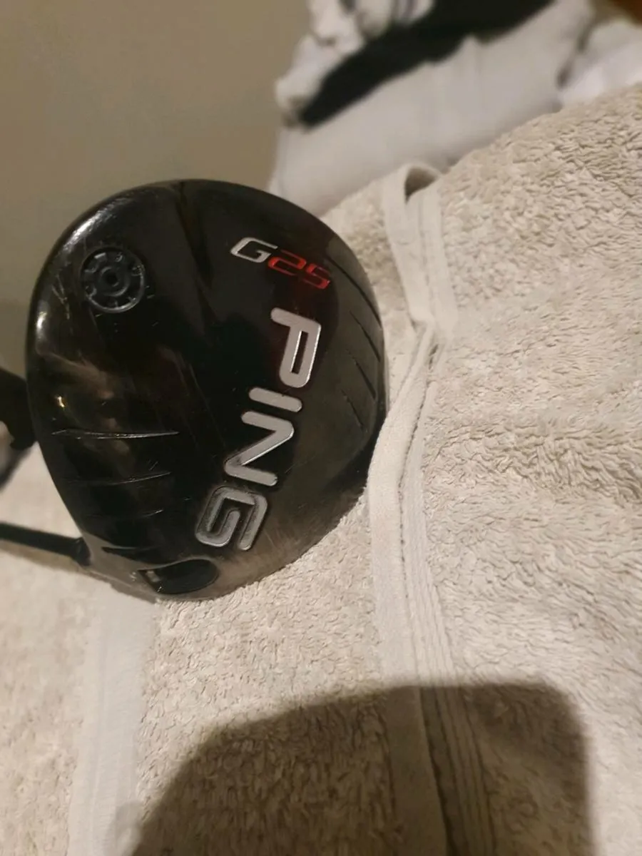 PING G25  9.5o  DRIVER (senior or ladies flex) - Image 1