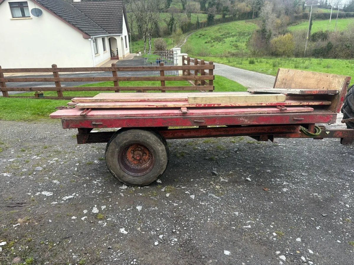 Single Axel Silage Trailer - Image 1